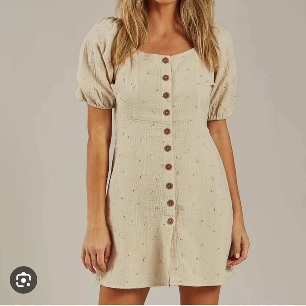 Rylee and Cru Bardot Dress in Night Sky
